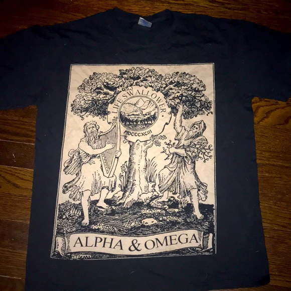 Gildan Other - Alpha & Omega hardcore band T shirt